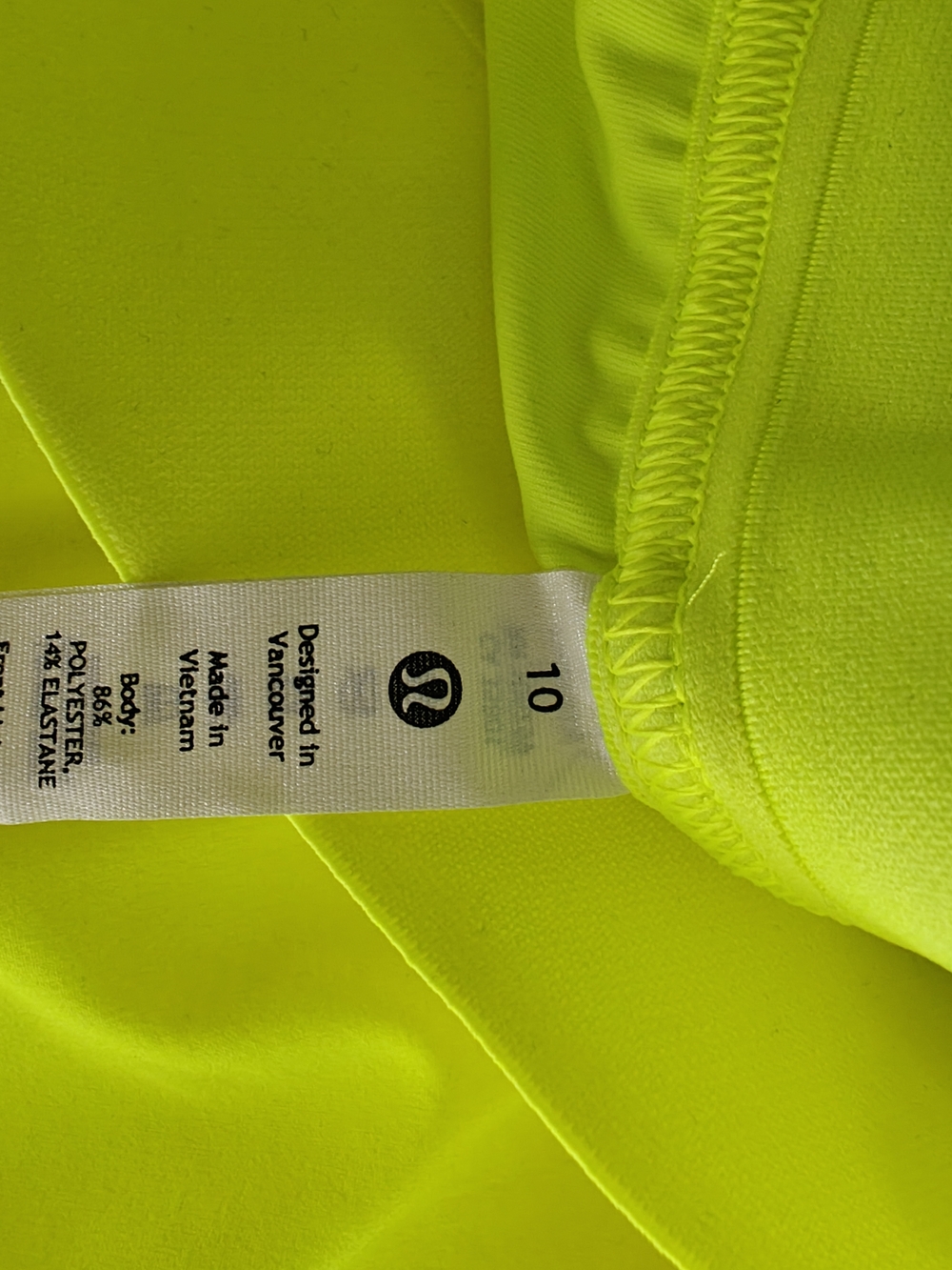 NWT Lululemon Court Rival High-Rise Skirt Highlight Yellow Athleisure US 10 - Picture 4 of 6